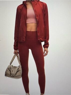 lululemon athletica High-Rise Leggings in Deep Brick Red